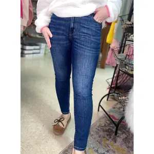Serenity High Waist Skinny Jeans Cotton Comfort Women Pants