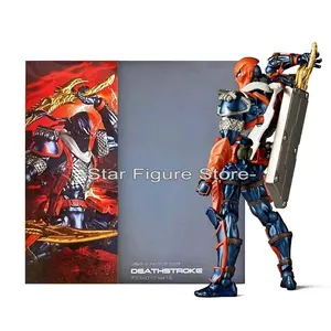 Amazing Yamaguchi Deathstroke Action Figure 16cm Kaiyodo Revoltech Slade Joseph Wilson Terminator Figurine Collection Model Toys
