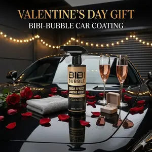 BIBI-BUBBLE Nano Coating Agent 500ML - Quick Water Repellent Spray, Car Paint Restorer & Mirror Shine Polish for Auto