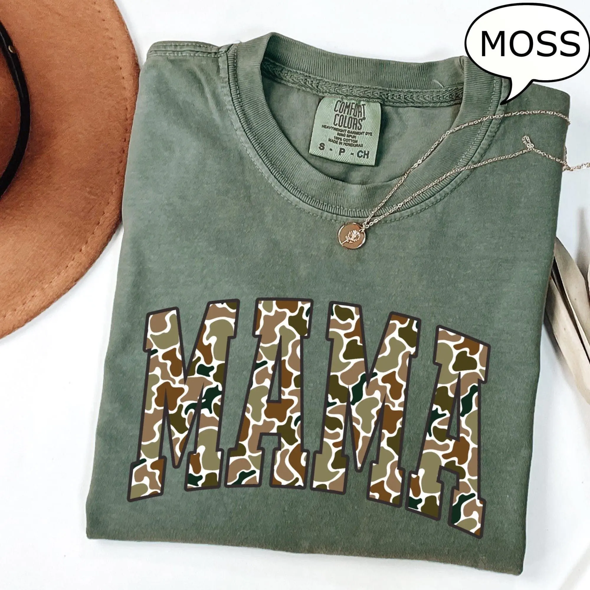 Comfort Colors  Camouflage Mama T-Shirt, Mother's Day Gift