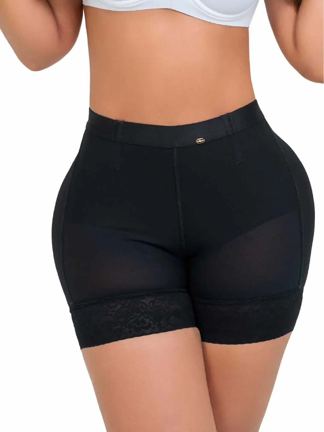 Stagmi SMI04000 Ultra Invisible Mid-Thigh Shapewear Shorts | Tummy Control | Leg Shaping Shorts | Light Support