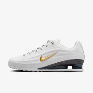 Nike Shox Z Women White Metallic Gold