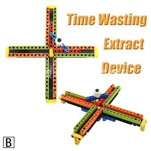 Domestic MOC Adult Stress-Relief Time-Waster Model B 71PCS Internet-Famous Educational Assembly Toy Set