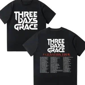 Three Days Grace Alienation Tour 2026 T-Shirt, Rock Band Concert Merch Tee, Tour Graphic, Unisex Fan Shirt 5
