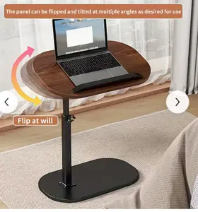 Laptop Table, A Mobile And Adjustable Side Table/folding Table, Suitable For Home Office Desks, Coffee Tables And Bedside Sofas, Used In Office