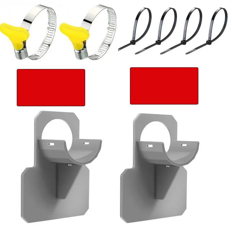 Swimming Pool Pipe Holder, Outdoor Hose Holder, 2pcs Pool Hose Support Bracket for Above Ground Pools, Prevents Pipes Sagging, Essential Pool Maintenance Accessory, Pool Hoses Support Organiser