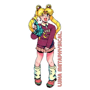 Sailor Moon Luna Sticker