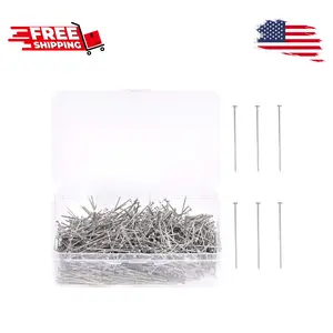 1000PCS Fine Straight Pins, Durable Stainless Steel Dressmaker
