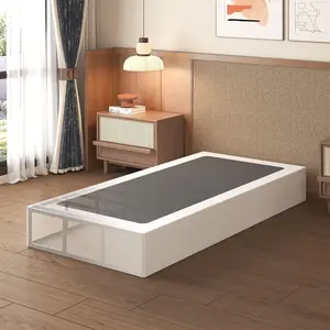 10 Inch  XL Box Spring High Profile, Heavy Duty Metal Box Spring  XL Bed Base with Fabric Cover, Mattress Foundation, Noise Free, Easy Assembly