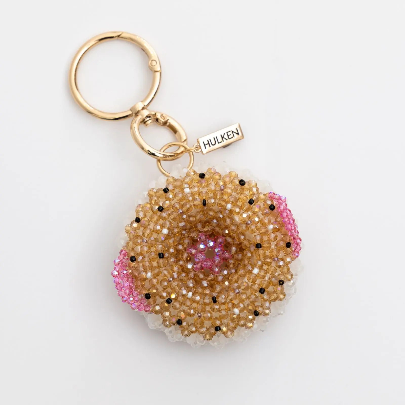 Susan Alexandra Schlep-mates Bag Charm- Lox Bagel Keychain