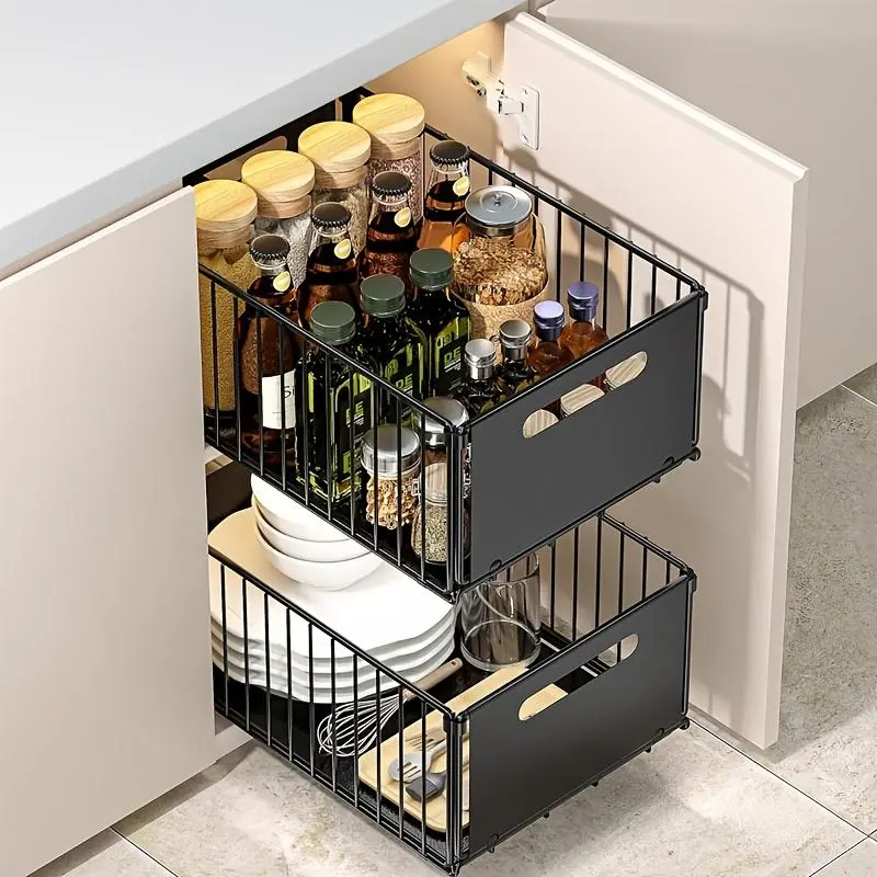 Two Pack Black Large