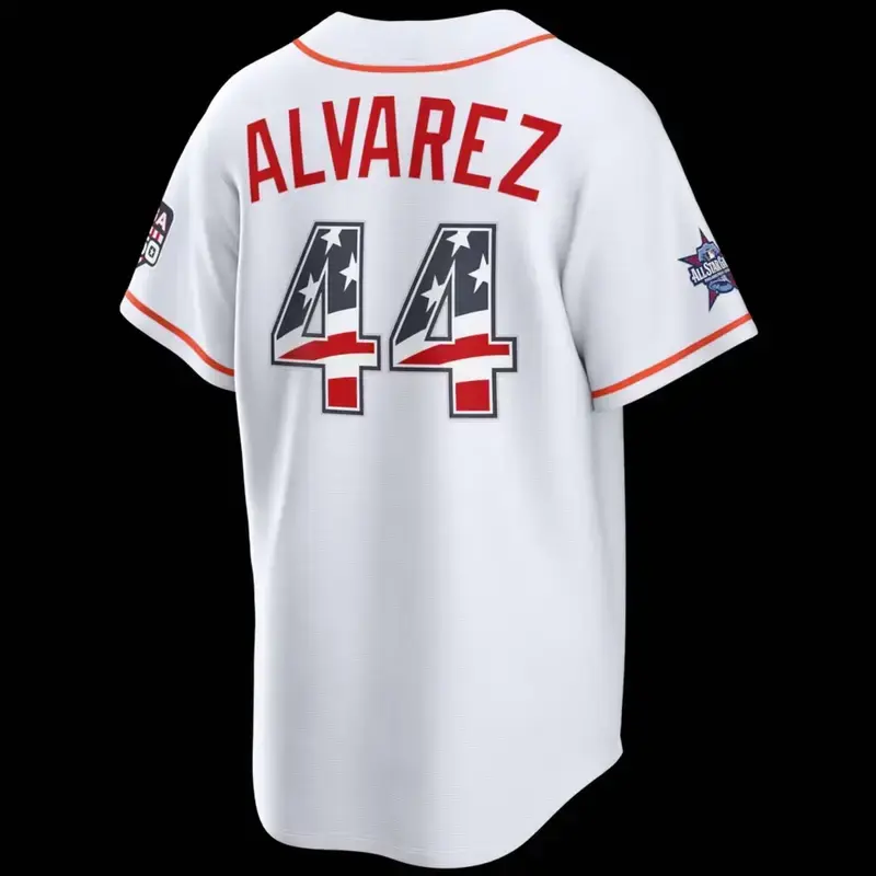 Unisex Baseball Jersey #44Alvarez# 2026 White Stadium Jersey