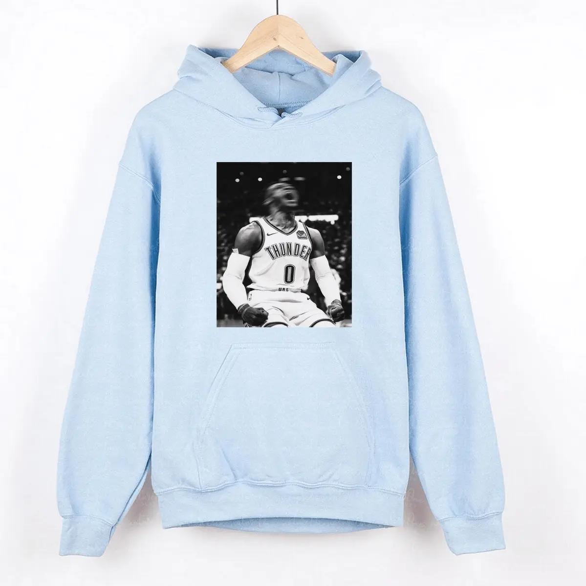 And Adult Russelll Westbrook T-Shirt Graphic Tee Basketball Fan T-Shirts Sports Lover T-Shirts Cotton Sport Go-To Cotton Hoodie & Sweatshirt for Men & Women