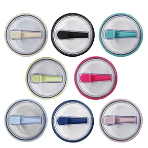 2 Pack 40 oz Replacement Anti-tip Flip Lids, Spill Resistant Anti-tip Lids, Reusable Anti-tip Lids Mugs Sturdy and Durable Drinkware Cover Tea Bottles