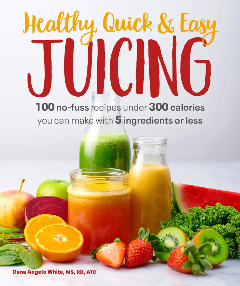 Used Book - Healthy, Quick & Easy Juicing: 100 No-Fuss, Under 300-Calorie Recipes (5 Ingredients or Less) by Dana Angelo White (English Paperback) [DK Publishing (Dorling Kindersley)]