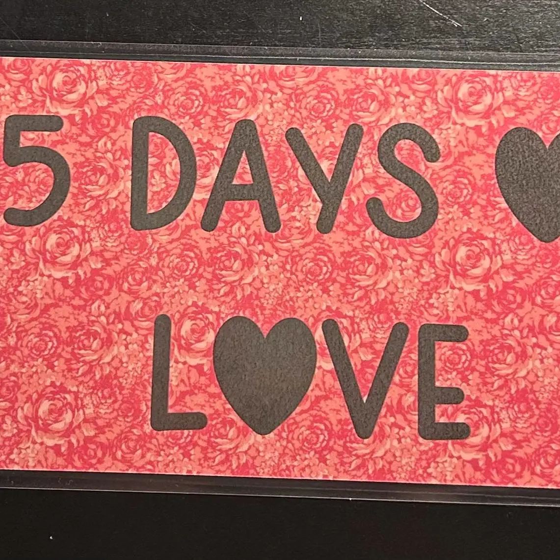 25 Days of Love Savings Tracker