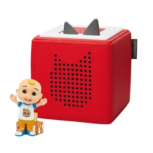 Tonies Toniebox 1 Starter Set - Red - Includes CoComelon Audio Toy Figurine and Charging Dock Tonies Toniebox 1 Starter Set - Red - Includes CoComelon Audio Toy Figurine and Charging Dock