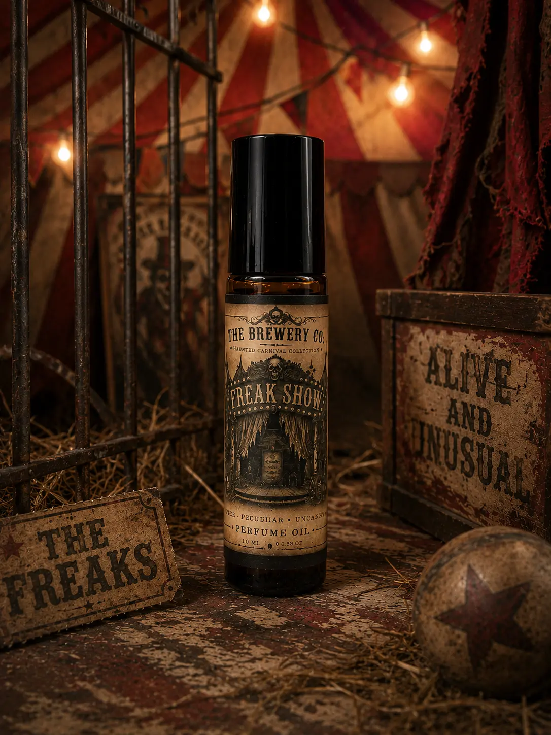 Freak Show Perfume Oil | Dark Autumn Woods Fragrance