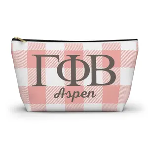 Gamma Phi Beta Personalized Makeup Bag