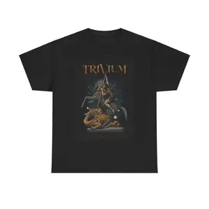 Trivium Tshirt vintage punk rock graphic art Unisex Heavy