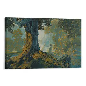 Maxfield Parrish Poster 10 Canvas Poster Bedroom Decor Sports Landscape Office Room Decor Gift Frames Ornaments