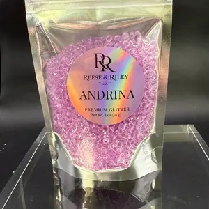 Reese & Riley Co. Andrina - Seven Seas Diamond Bead Line - Brilliant Sparkle for DIY Tumblers & Resin Crafts - Easy to Apply High-Quality Beads for Custom Designs