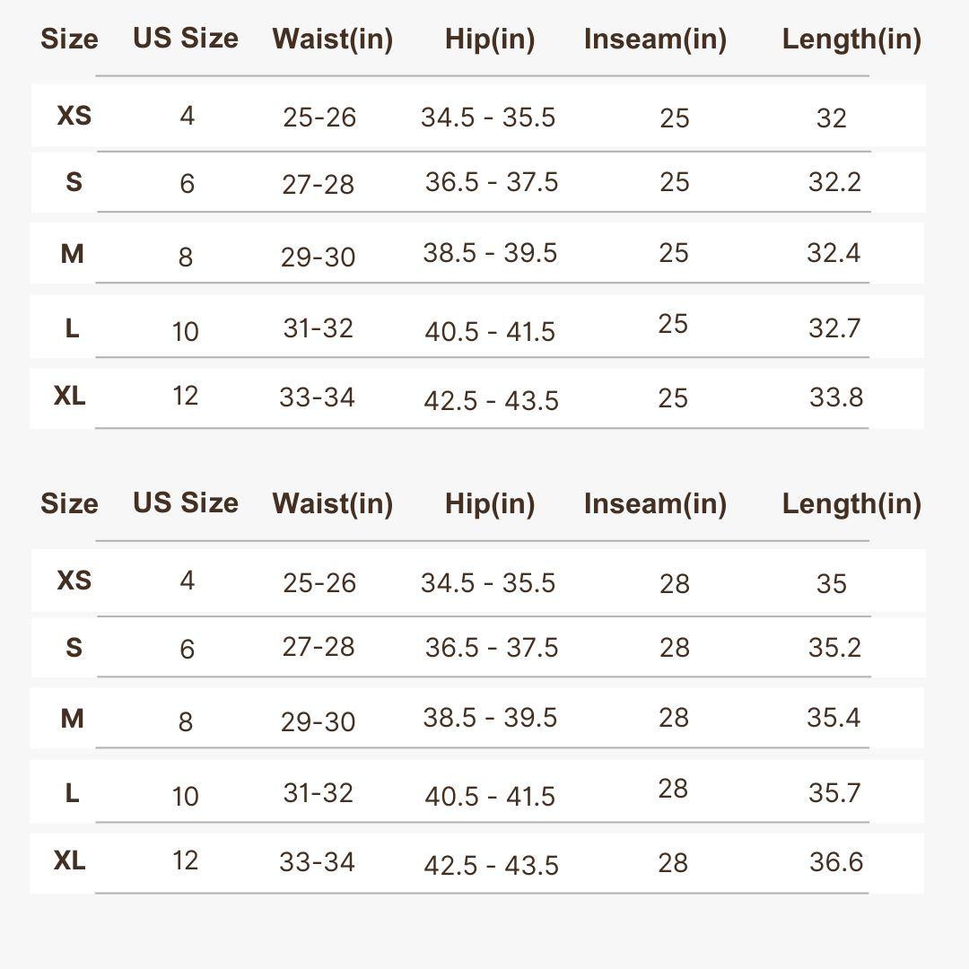 Colorfulkoala Women's Dreamlux High Waisted Workout Leggings 25" / 28" Inseam Yoga Pants