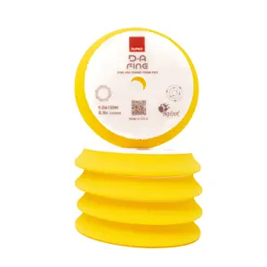 RUPES D-A Fine High Performance Foam Polishing Pad (Yellow)