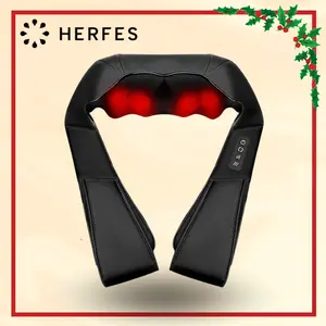 Neck and Back Massager with Heat Function 8 Kneading Nodes Adjustable Speeds 15-Minute Auto-Shutoff Lightweight Daily Use Valentine's Gift For Him & Her TikTokShopSpringGlowUp