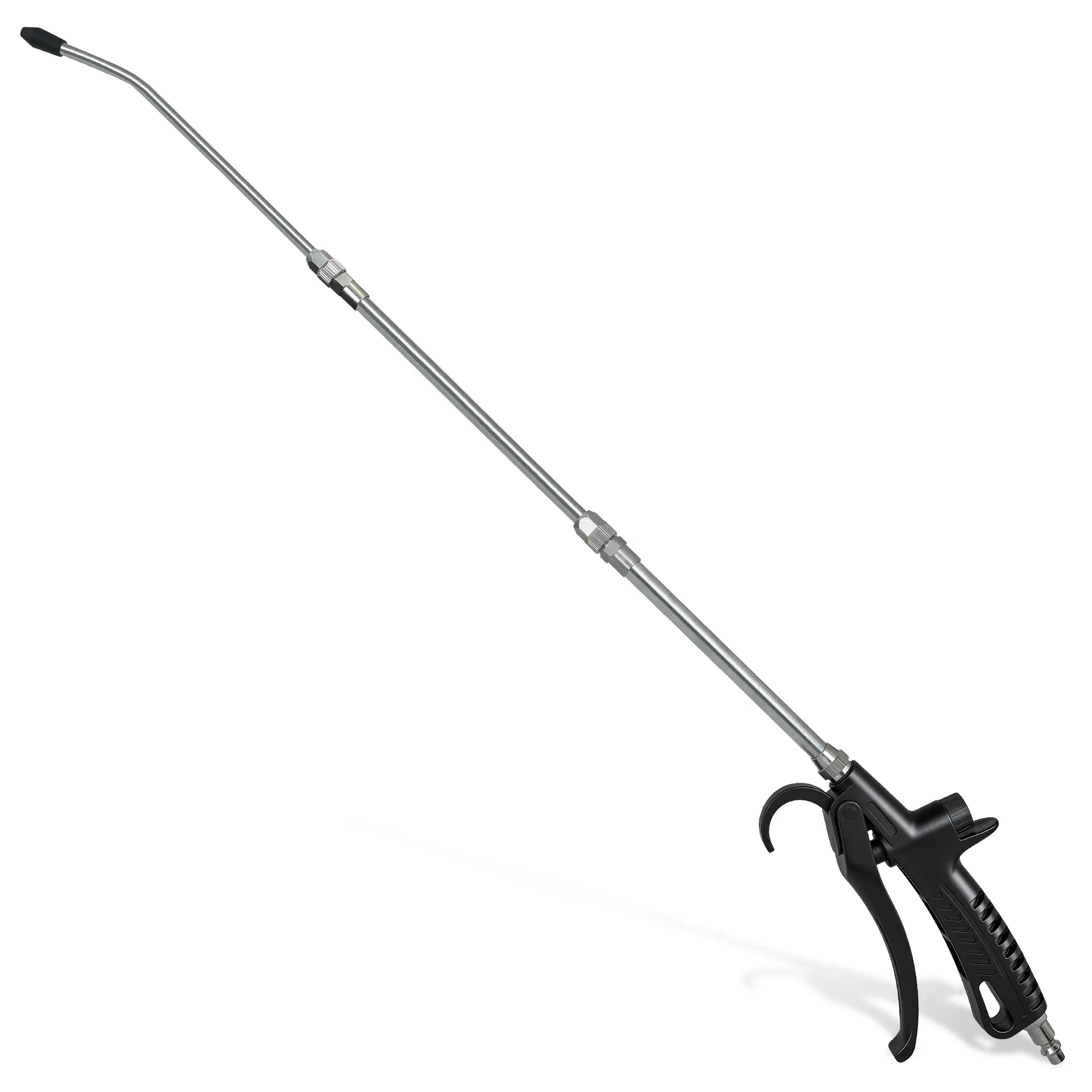 KEENTECH High-Volume Powerful Air Blow Gun, 22–46 Inch Extensible Air Nozzle Blow Gun, Extended Air Blower Gun for Dust Removal in Narrow Gap, Pneumatic Air Compressor Accessories Tool with 1/4" Plug