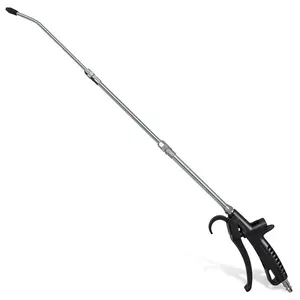 KEENTECH High-Volume Powerful Air Blow Gun, 22–46 Inch Extensible Air Nozzle Blow Gun, Extended Air Blower Gun for Dust Removal in Narrow Gap, Pneumatic Air Compressor Accessories Tool with 1/4" Plug