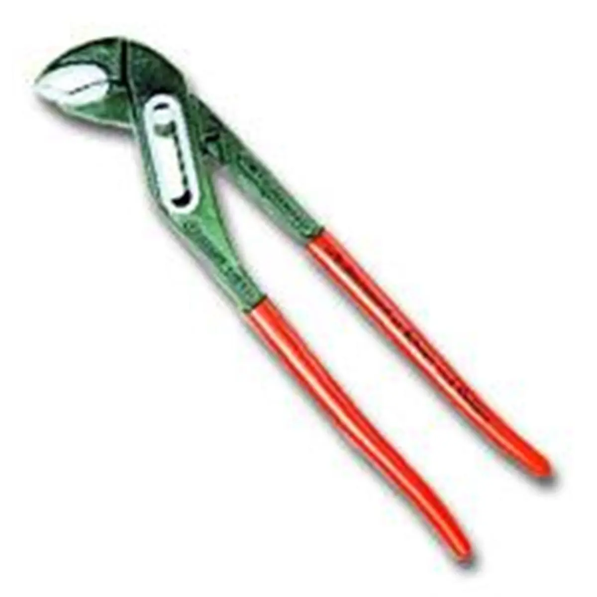 Knipex 10 in. Adjustable Wrench Plier Hand Tools, Oil-Hardened Chrome Vanadium Steel with Self-Gripping Teeth that Prevent Nut Burring, Ideal for Pipe Work, Finger Guard