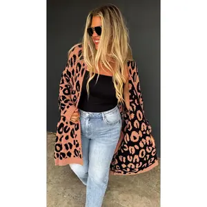 Blakely cloud leopard Cardi