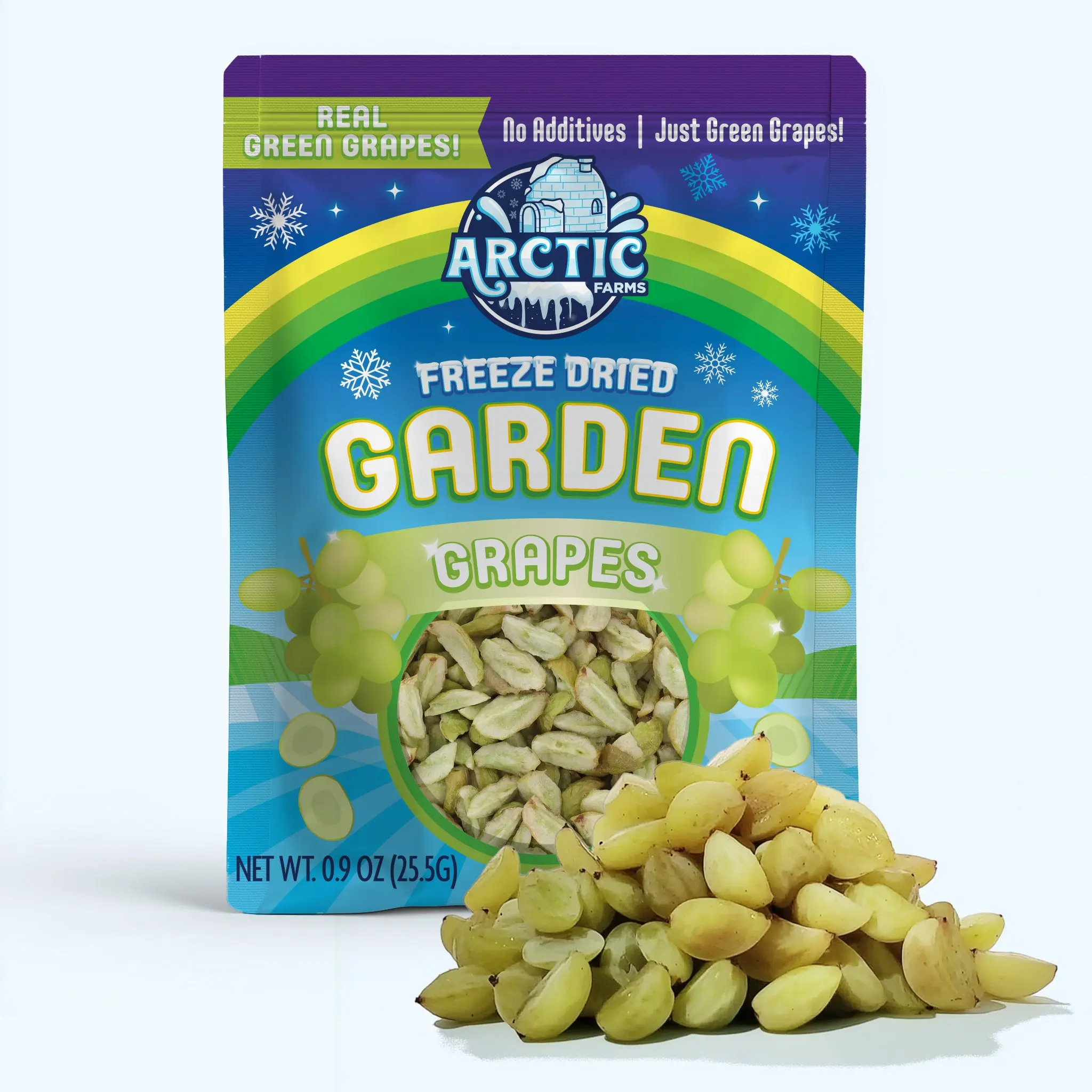 Freeze Dried Green Grapes