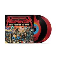 Red Yellow and Black Swirl Vinyl