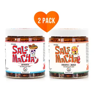 Salsa Macha Love Set -2pk ( Authentic & Pineapple+Mango)