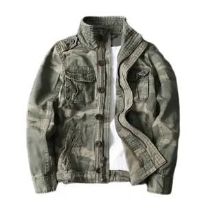Winter Mens Camo Jacket Sportswear Thick Jacket Khaki Men Military Camouflage Coat Male Outdoor Work Cargo Jacket Male