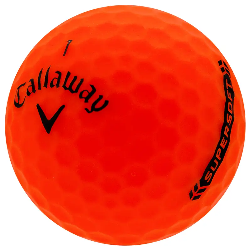 Callaway Supersoft Matte Orange - Mint Golf Balls Callaway Supersoft Matte Orange - Mint Golf Balls