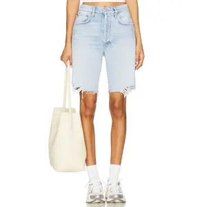 AGOLDE 90's Mid Rise Loose Short in Fragment