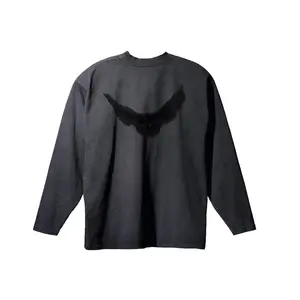 Yeezy Gap Dove Long Sleeve Tee Shirt Washed Black