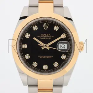 Rolex Black Datejust 41mm 126303G