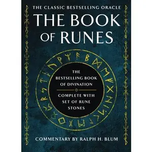 The Book of Runes: The  Book of Divination, Complete with Set of Rune Stones [With Ceramics Rune Stones and Drawstring Bag] -- Ralph H. Blum - Hardcover