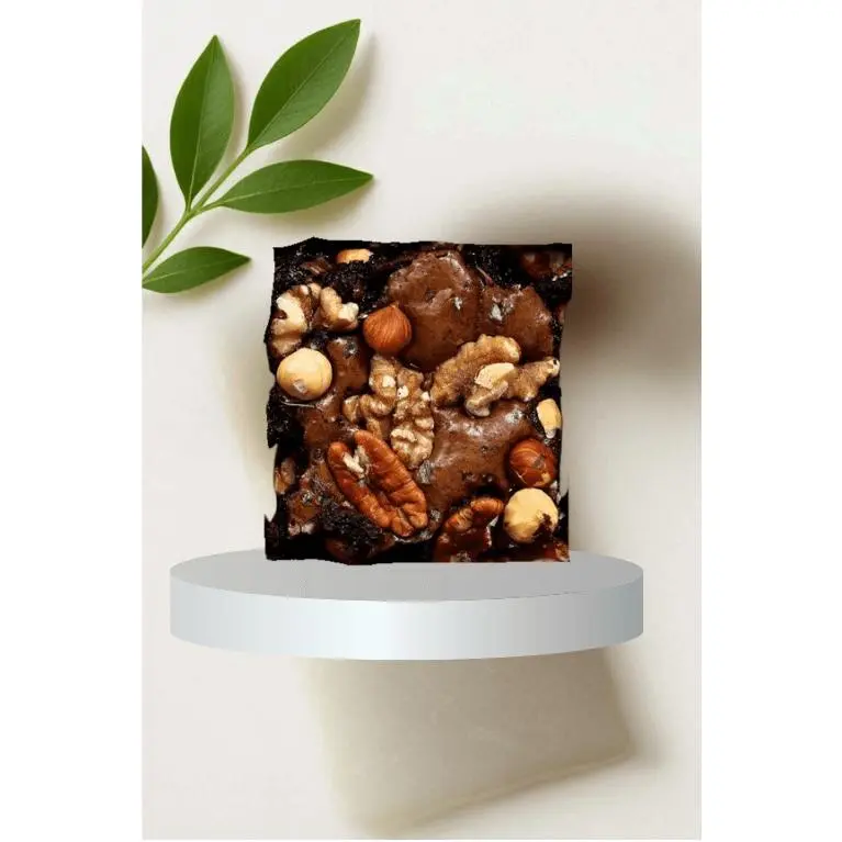 Fudge Protein Brownie with Nuts