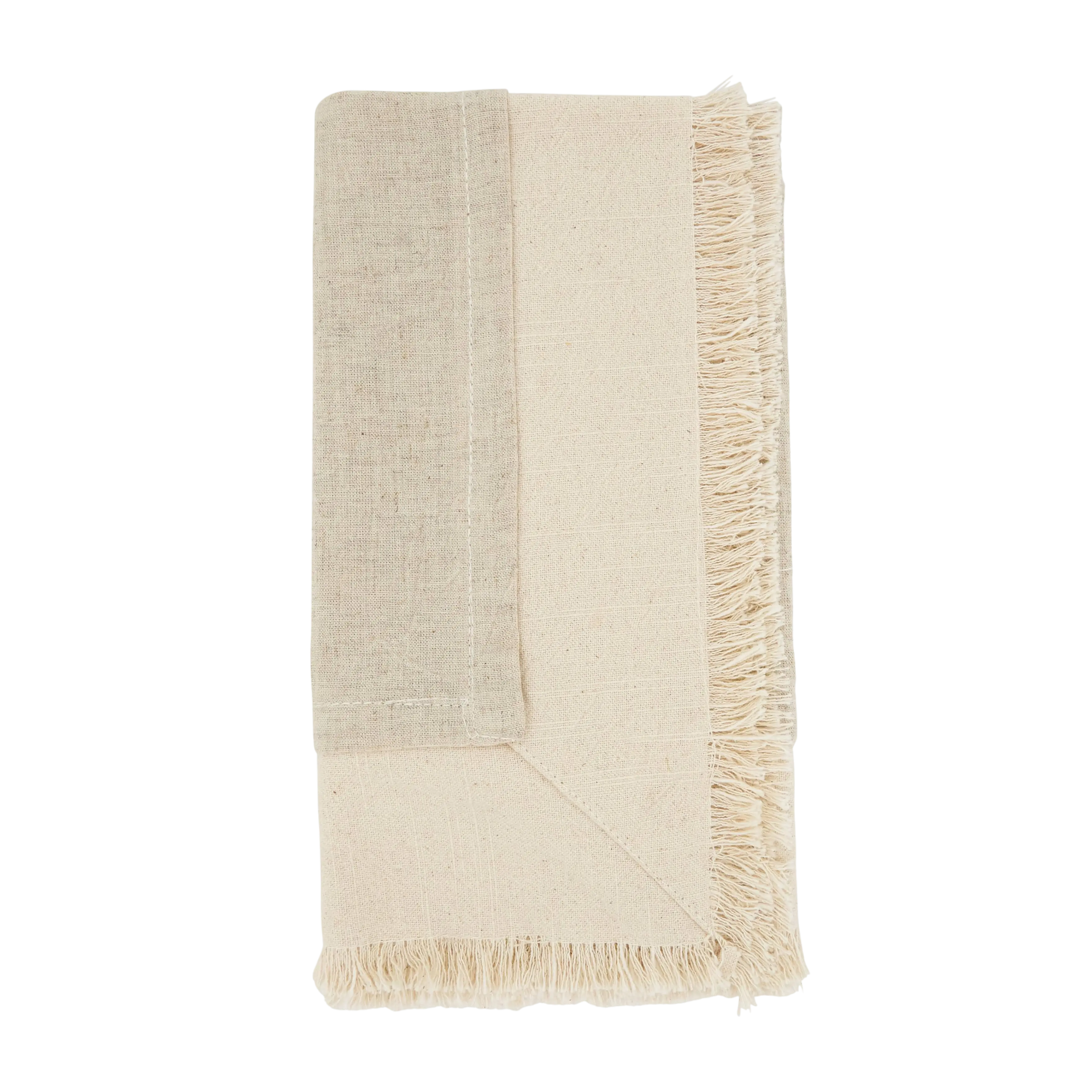 Saro Lifestyle - Double Layer Fringe Napkin
