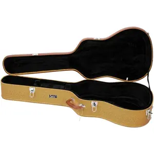 GLARRY Durable 41" Acoustic Dreadnought Guitar Hardshell Case with Microgroove Flat Design GLARRY Durable 41" Acoustic Dreadnought Guitar Hardshell Case with Microgroove Flat Design