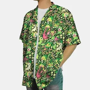 Grass Type Hawaiian Shirt | Cool Summer Anime Vibes for Men & Fans