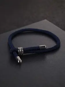 Unisex Adjustable Braided Rope Bracelet Wristband, Durable Wear-Resistant, Casual Style, Ideal for Men Women Daily Wear, Sports, Couples Gift
