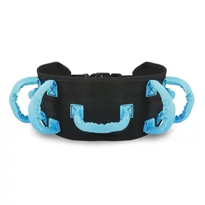 Elderly Transfer Belts with Handles Metal Buckle Safety Gait Belt Adjustable Rehabilitation Assistive Device for Nursing Safety Patient Assist