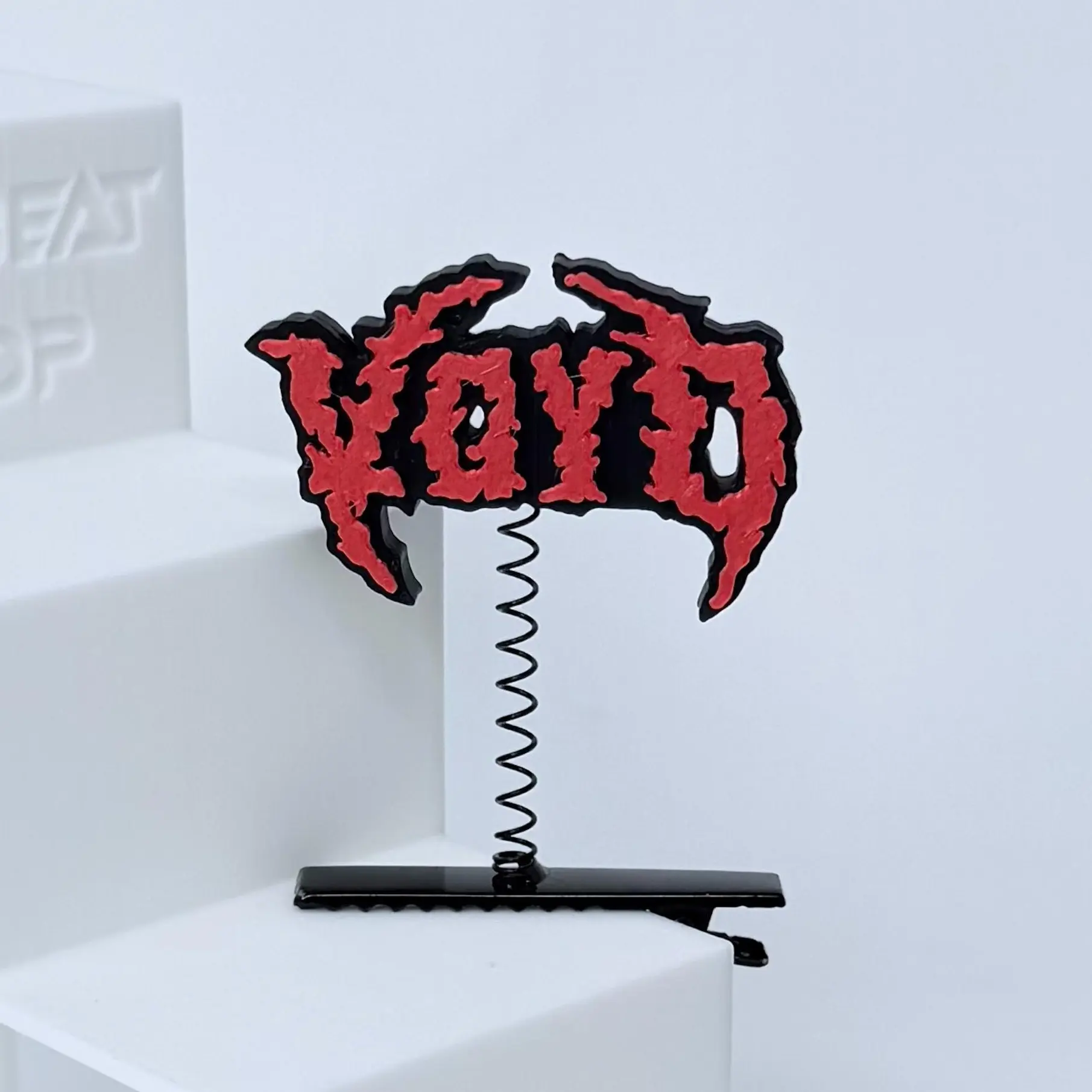 Svdden Death "Voyd" Logo Rave Sprout Festival Hair Decor Hair Claws