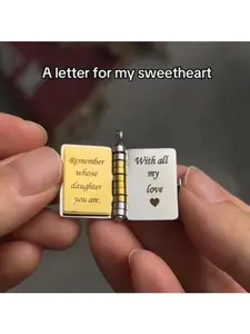 My little star book necklace for daughter/son, holiday birthday gift graduation love jewelry